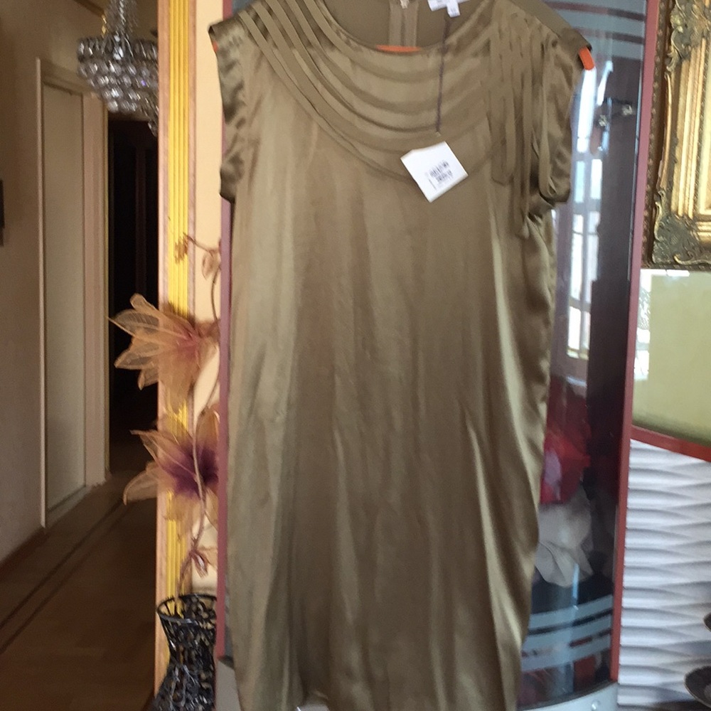 Brand new silk  European Designer dress
